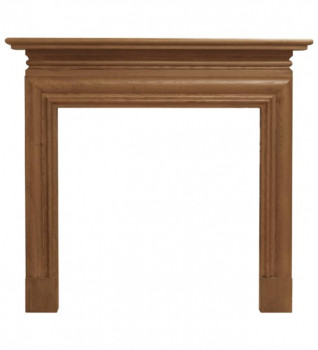 Carron Wessex Solid Oak Wide Opening Surround