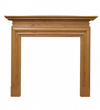 Carron Wessex Solid Pine Fireplace Mantel