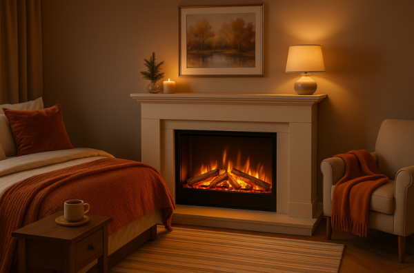 Autumn Bedroom Fireplaces: Create a Hotel-Style Retreat at Home