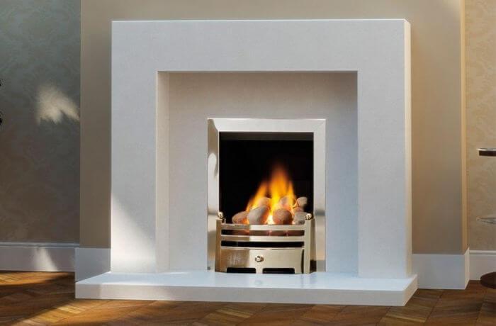 How to Create a Stunning White Fireplace