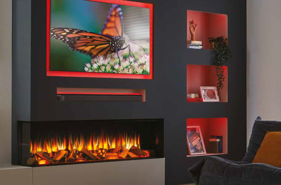 Fireplace Wall Colour Ideas: Shades That Make Your Electric Fire Pop