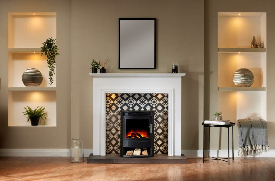 The Fake Fireplace Glow-Up: How to Make a Faux Fire Look Real &amp; Cosy
