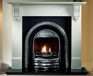 Direct Fireplaces, Reproduction Victorian Gas Fireplaces