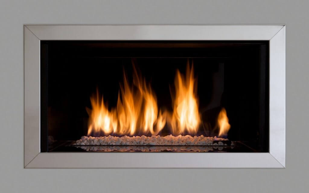 wall mounted fireplace
