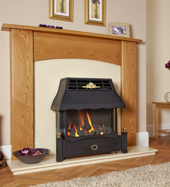FLAVEL EMBERGLOW OUTSET HIGH EFFICIENCY GAS FIRE