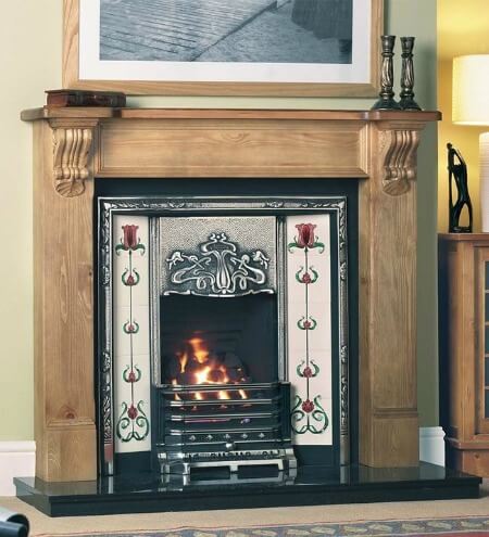 Cast Tec Balmoral Solid Wooden Fire Surround