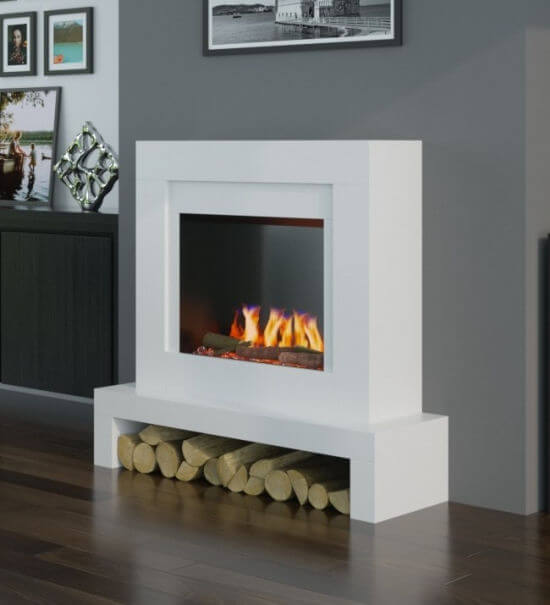 OER Emerson 22 Electric Fireplace Suite