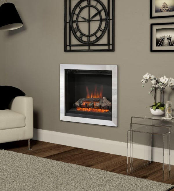 Be Modern Casita 22 Inch Wall Mounted Inset Electric Fire