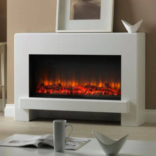 Suncrest Eggleston 45 Inch Electric Fireplace Suite