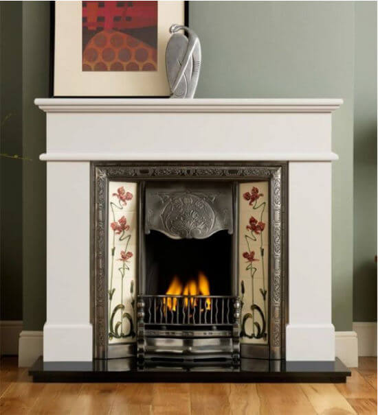 Gallery Collection Pisa Ivory Perla Micro Marble Surround