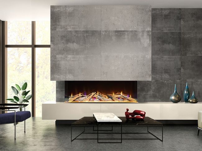Celsi Electriflame VR 100 Electric Fire for media walls