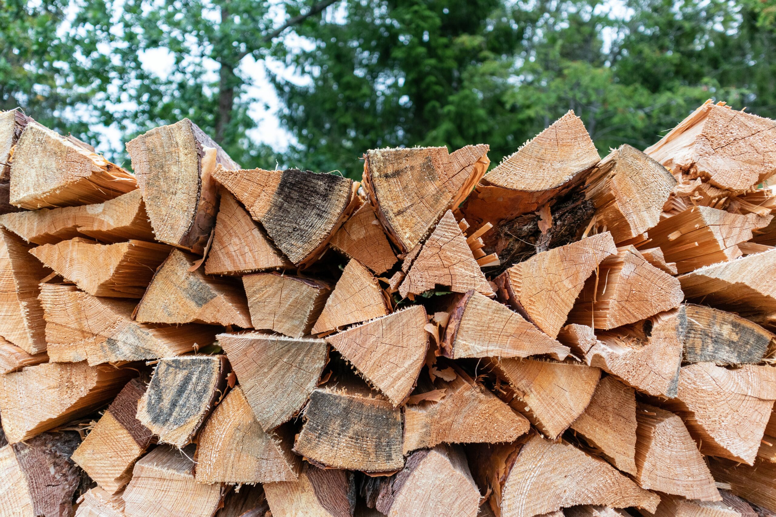 Using dry, seasoned wood will improve the efficiency of your fireplace