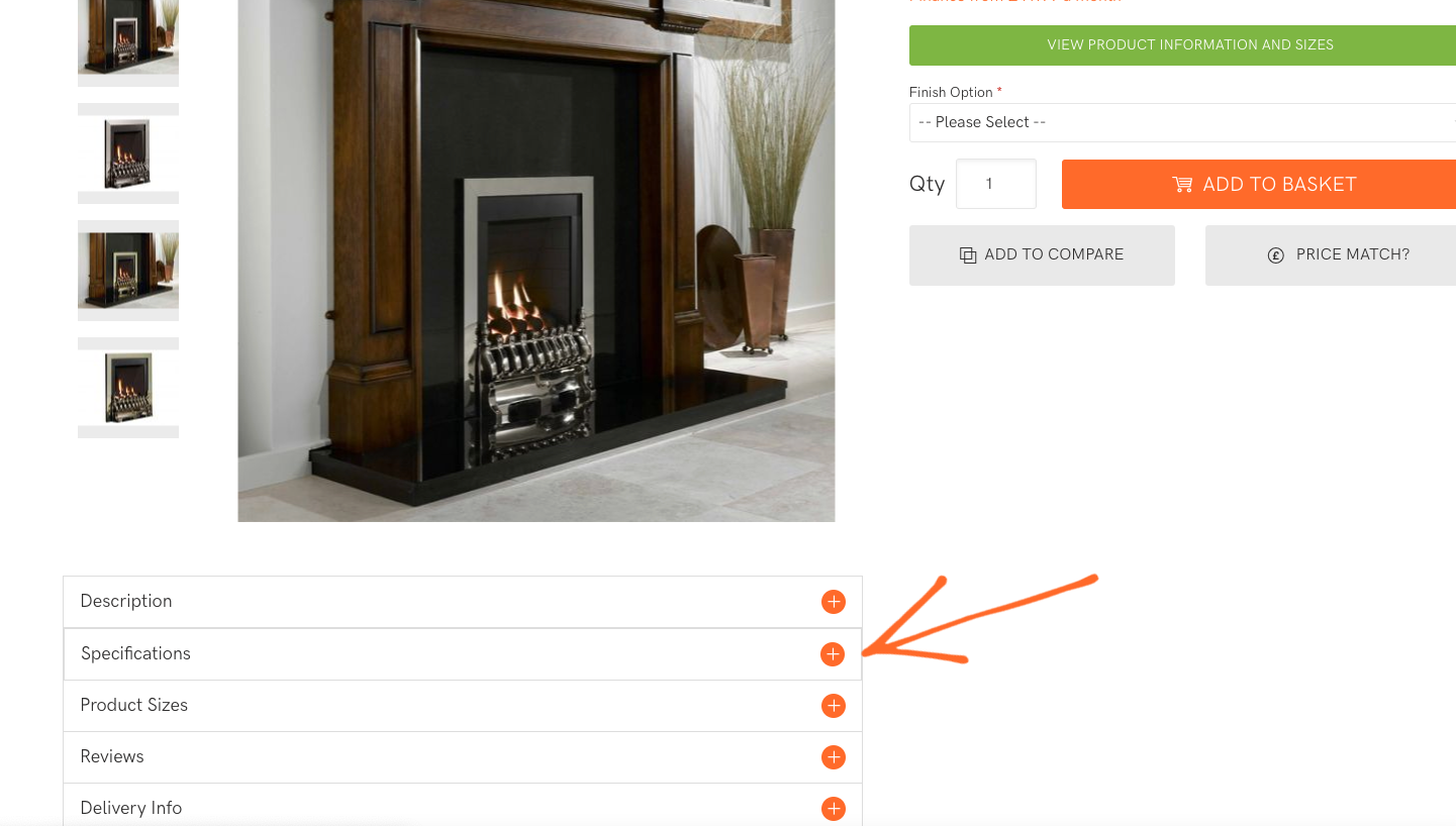 How to find the efficiency of a fireplace