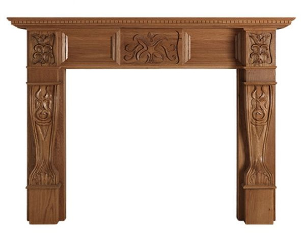 Cast Tec Bamburgh Solid Wooden Fire Surround