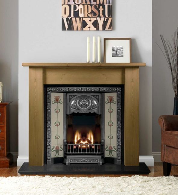 Gallery Lincoln Pine Wood Fire Surround