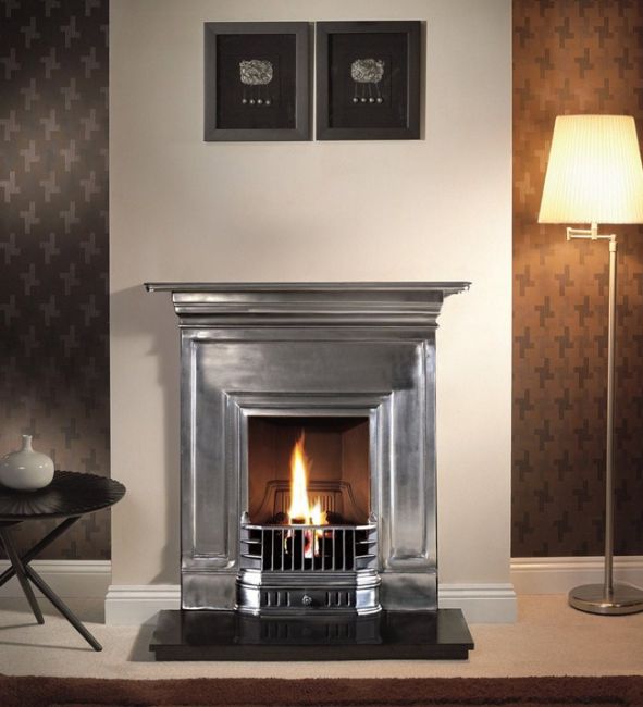 Gallery Collection Barcelona Cast Iron Combination Fireplace