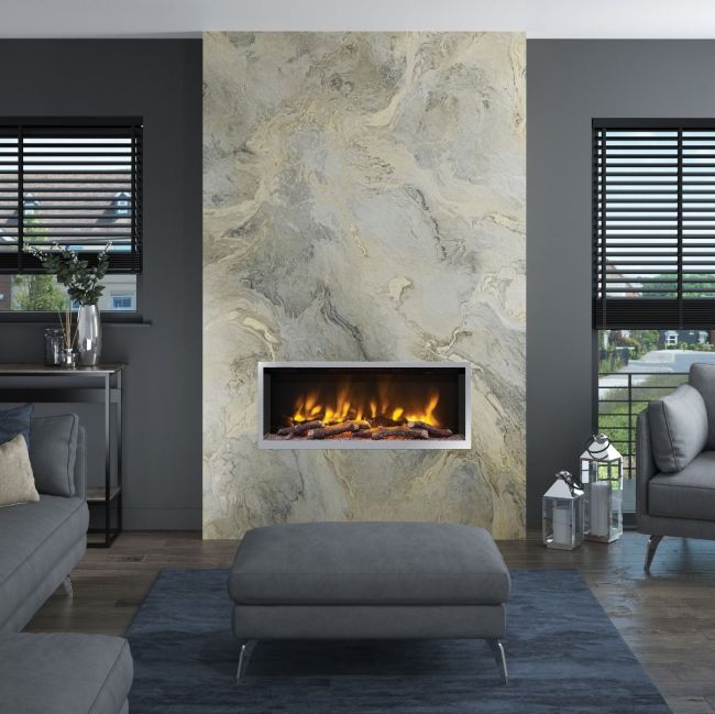 Elgin & Hall Pryzm Volta 1000 Electric Inset Wall Fire