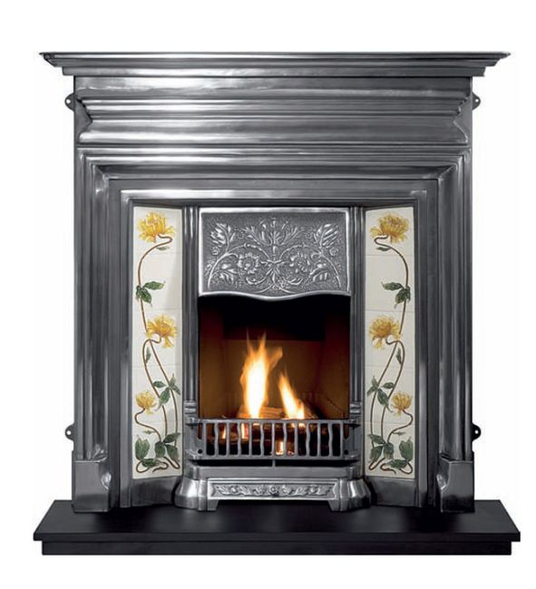 Gallery Collection Edwardian Cast Iron Combination Fireplace