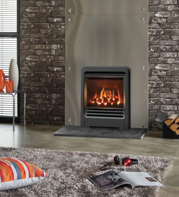 Gazco Logic HE Beat with Moulded Coals Conventional Flue Gas Fire
